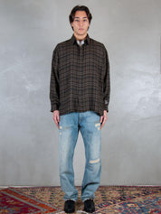 Hi Five Camicia <BR/>Mauder shirt MAUDER CHECK BROWN Hi Five 