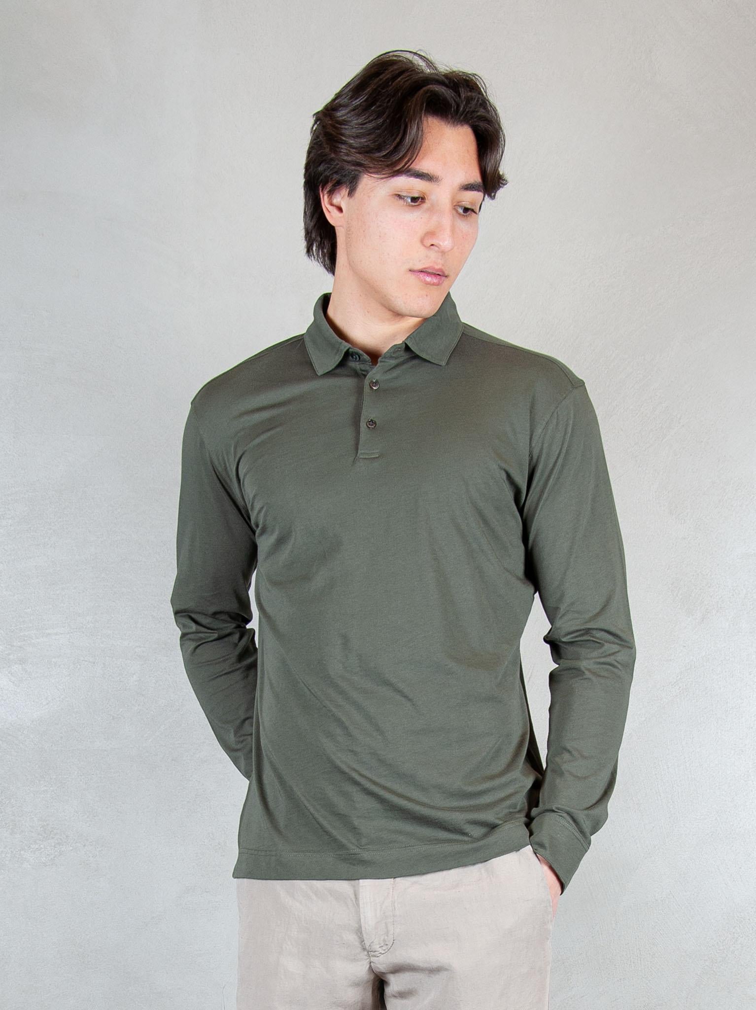 Raphael1966 Polo Cotone Pima DK17101 MILITARE Raphael - Dkt 
