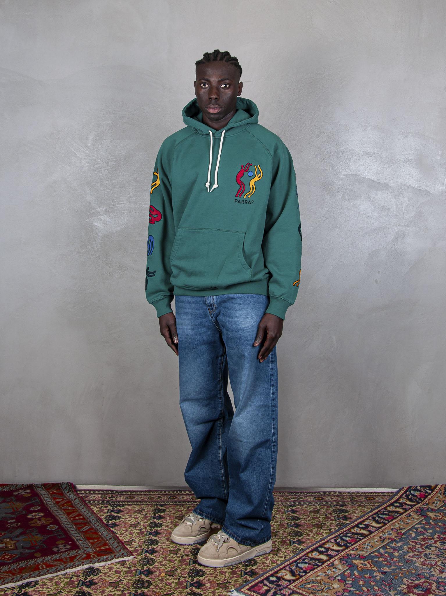 La Chambre Nuit Hooded 53115 WASHED GREEN Parra 