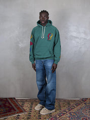 La Chambre Nuit Hooded 53115 WASHED GREEN Parra 