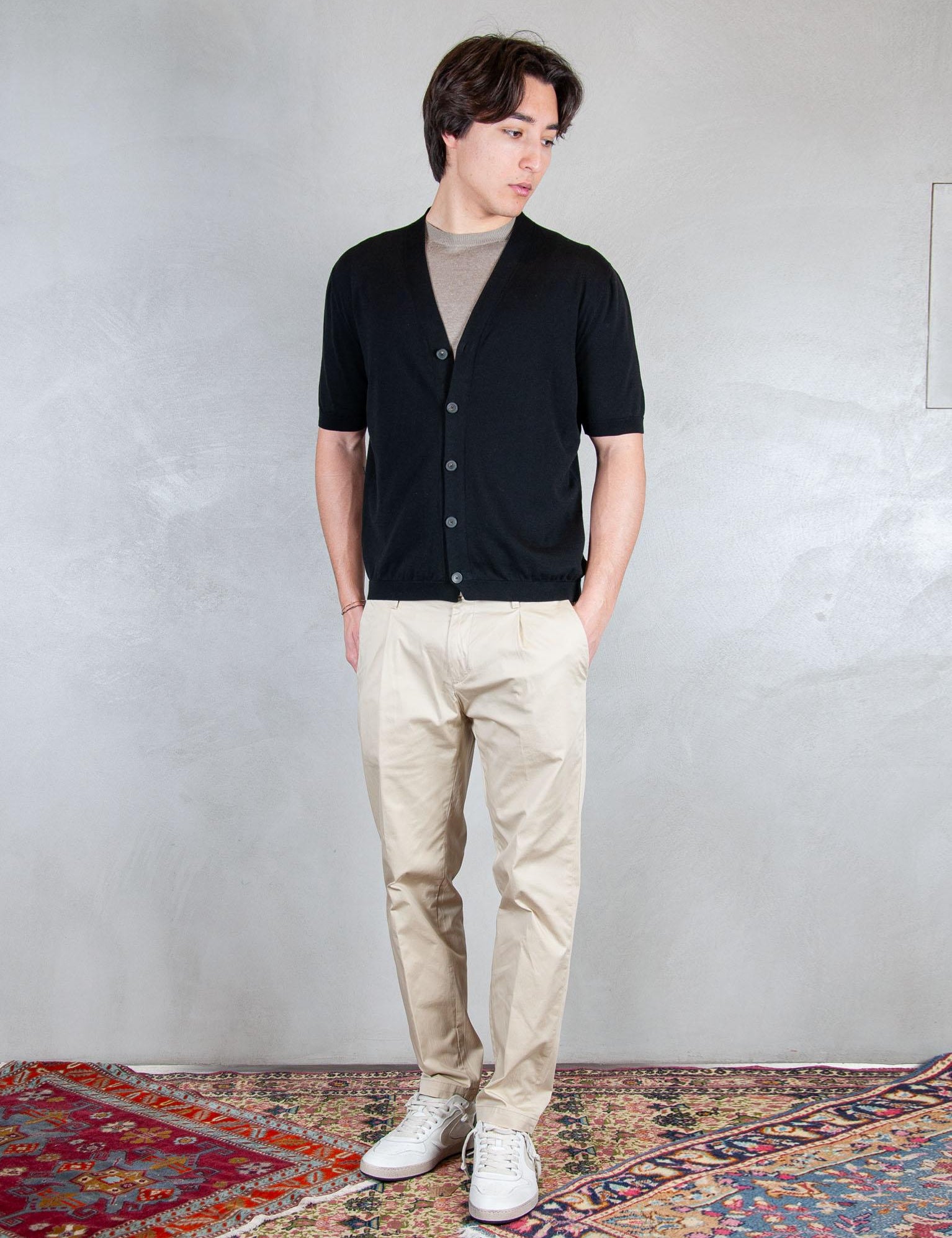 >Cardigan Mezza Manica LG1333 08 Luigi Gentile 