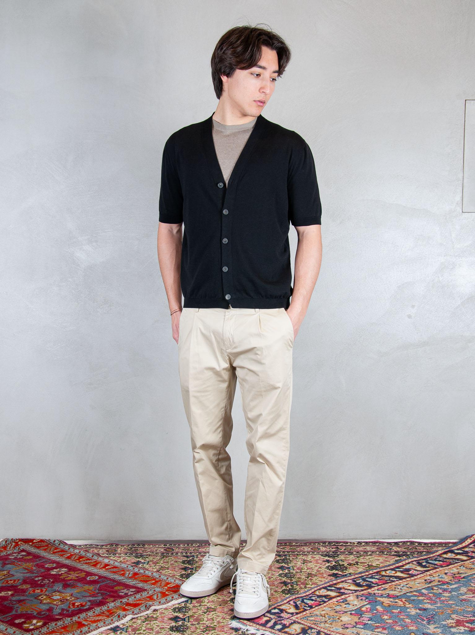 Luigi Gentile Maglia Cardigan Mezza Manica LG1333 08 Luigi Gentile 
