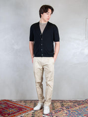 Luigi Gentile Maglia <BR/>Cardigan Mezza Manica LG1333 08 Luigi Gentile 