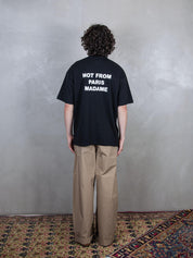 Le T-Shirt Slogan TS203-CO002 BL Drôle De Monsieur 