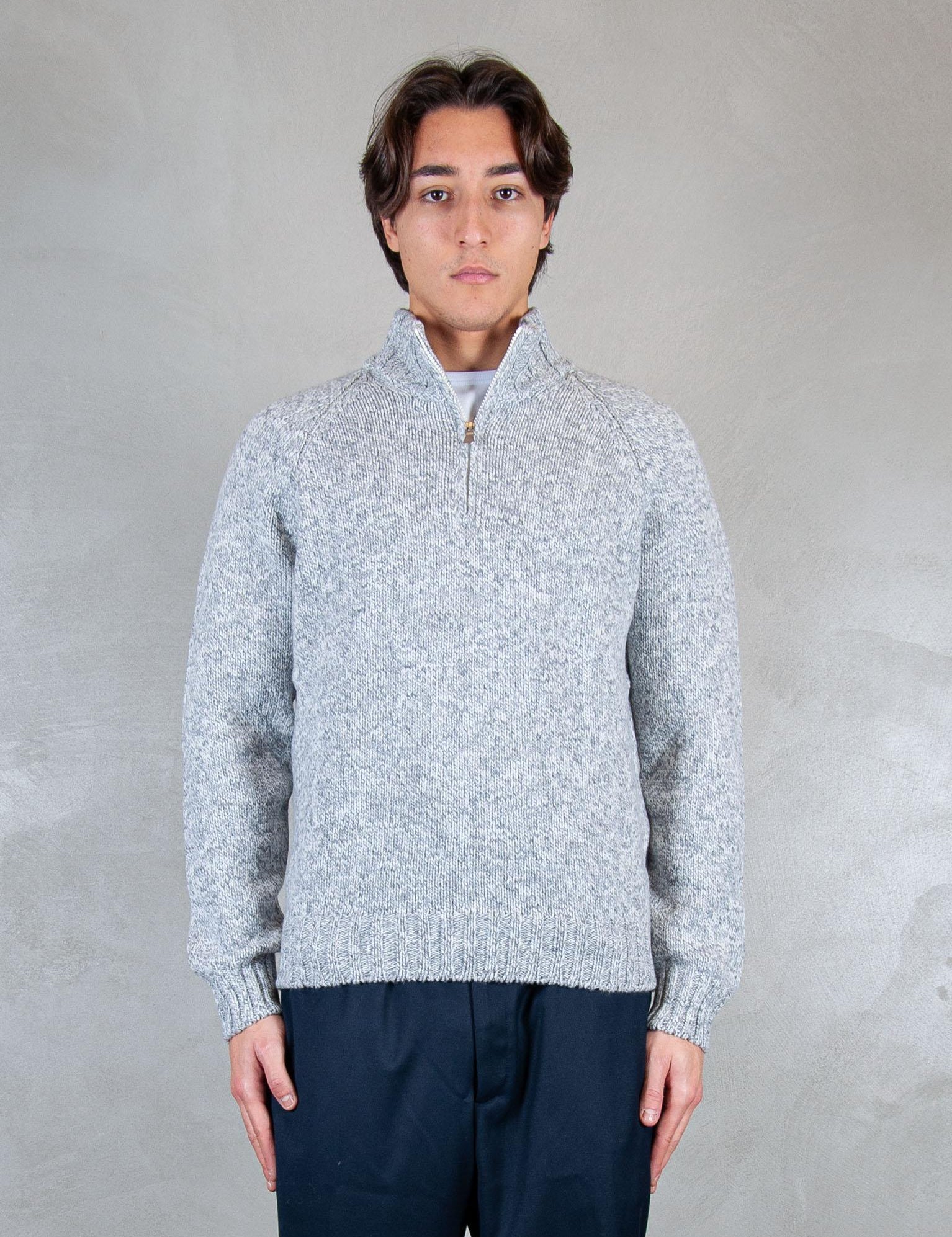 >Lupetto zip mulinè 10194-25713 839 Raphael - Grnsas 