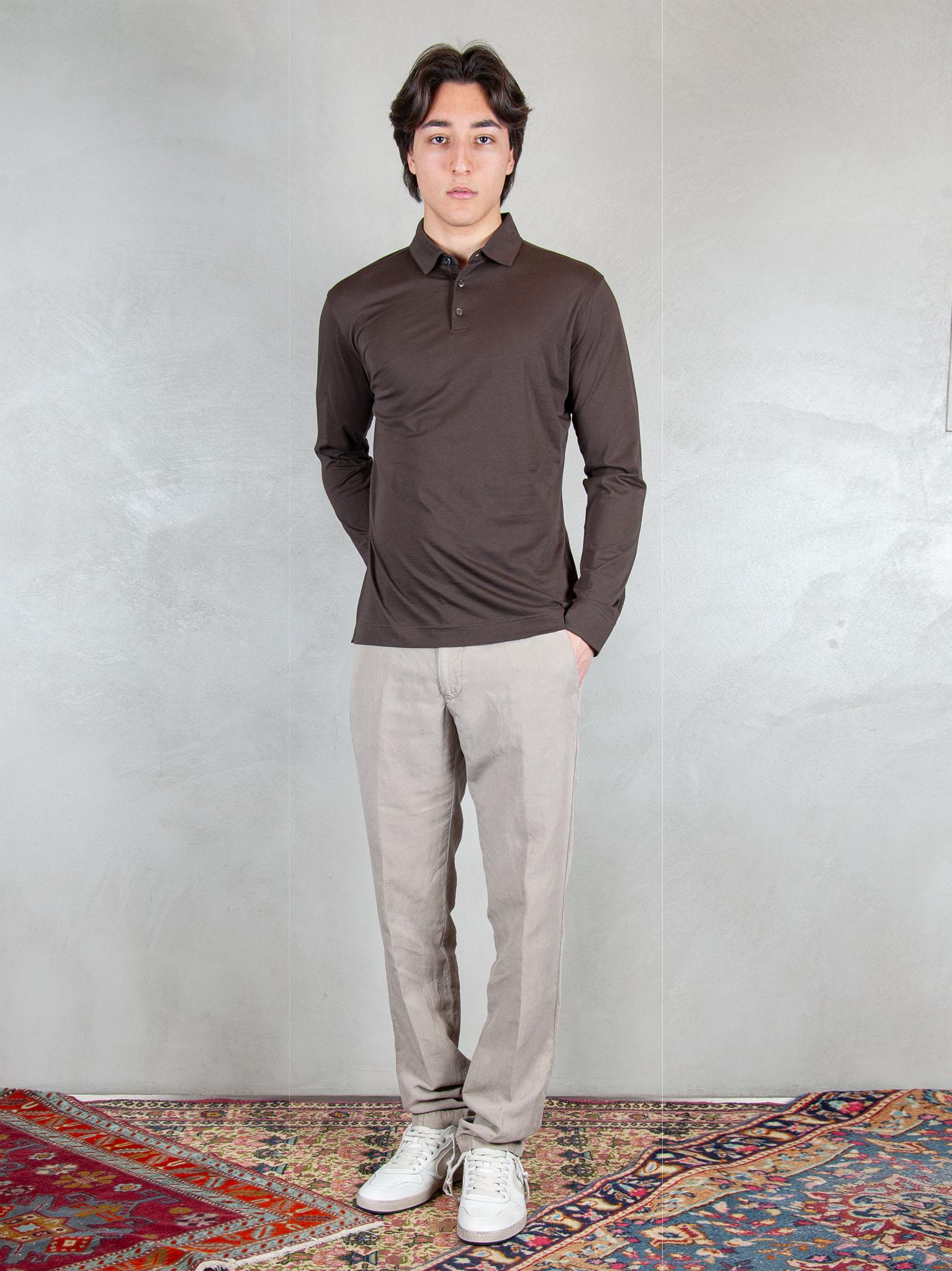 Raphael1966 Polo Cotone Pimal DK17101 MORO Raphael - Dkt 