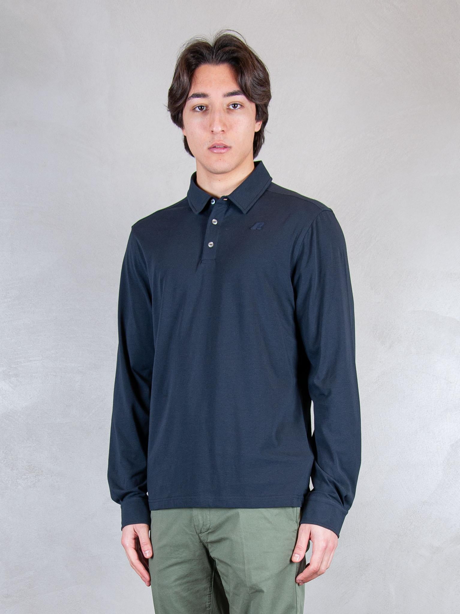 K-Way Polo  Tibor light stretch jersey K2142PW K89 K-Way 