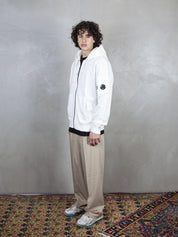Hooded Sweatshirt Open Light Fleece SS057A-2246G 103 C.P. company 