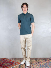 Luigi Gentile Maglia <BR/>Polo cotone Crepe LG1413 28 Luigi Gentile 