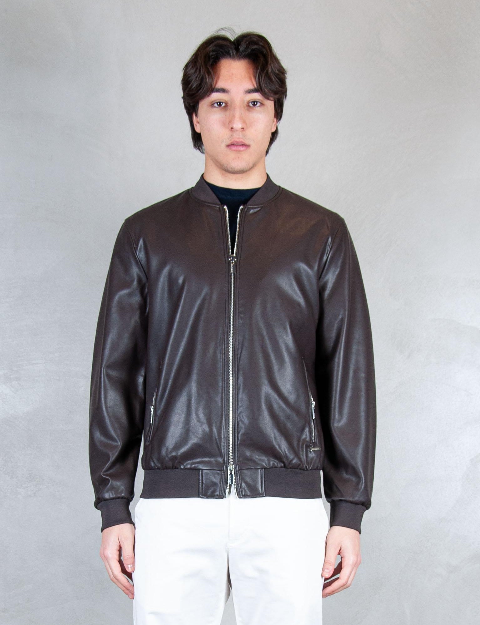 >Bomber Ecopelle MK14005 MORO MarkUp 