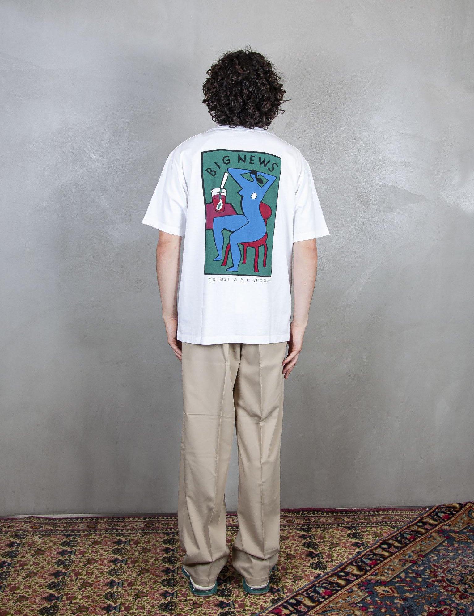 Big News T-Shirt 53200 WHITE Parra 