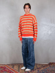 HI Five Maglia <BR/>Striped Crewneck AB23 0803 Hi Five 
