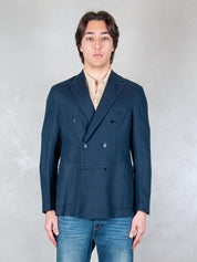 Seinse Giacca <BR/>Doppiopetto Rever Lancia GAE1131 BLUE NAVY Seinse 
