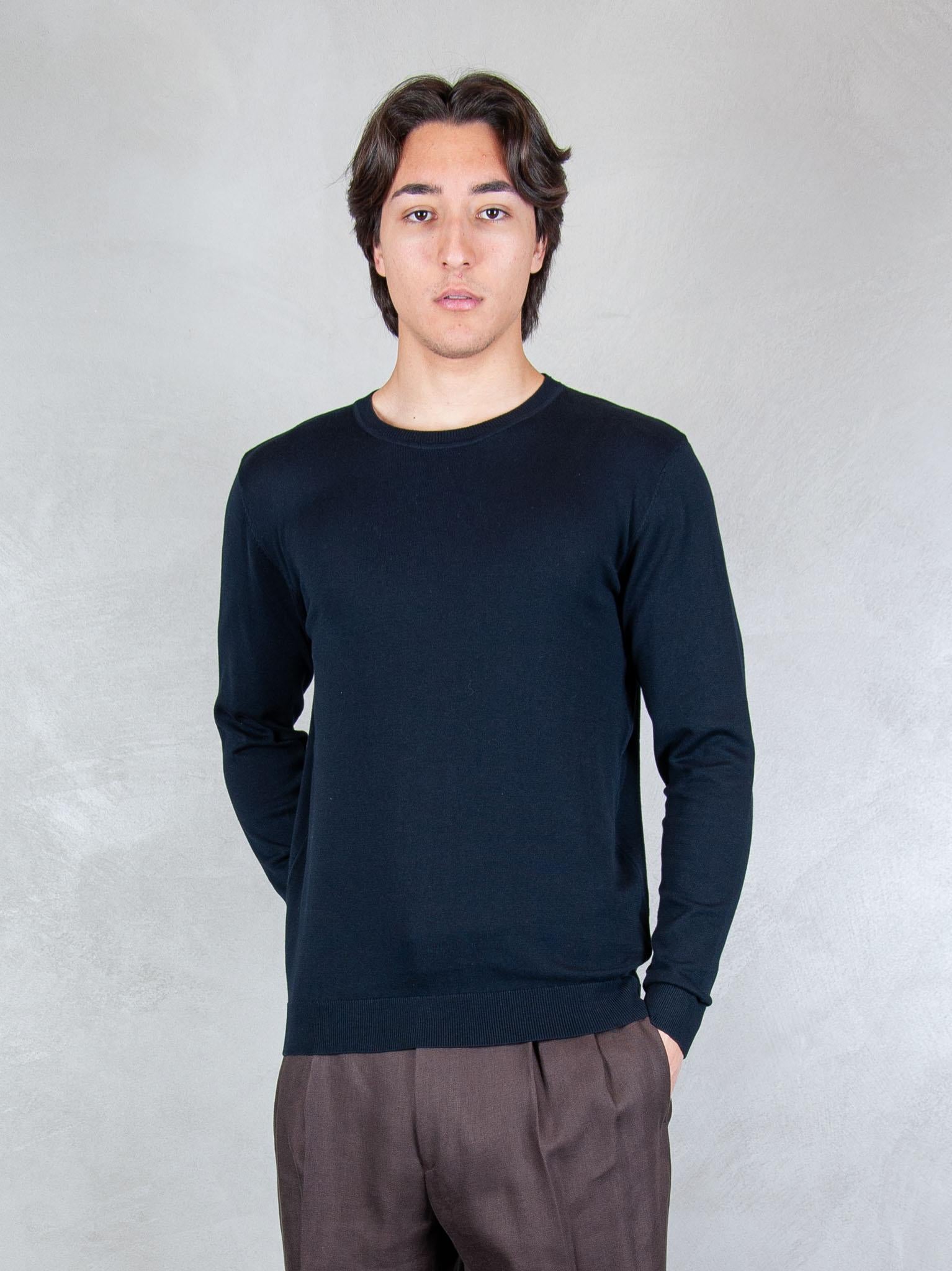 Seinse Maglia Girocollo ME3184 BLUE NAVY Seinse 