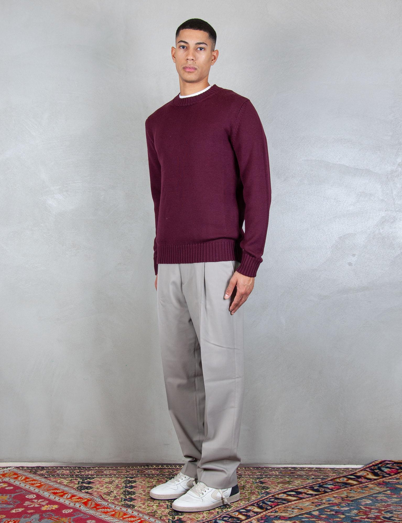 >Maglia girocollo AU3030C 1009 Alpha Studio 