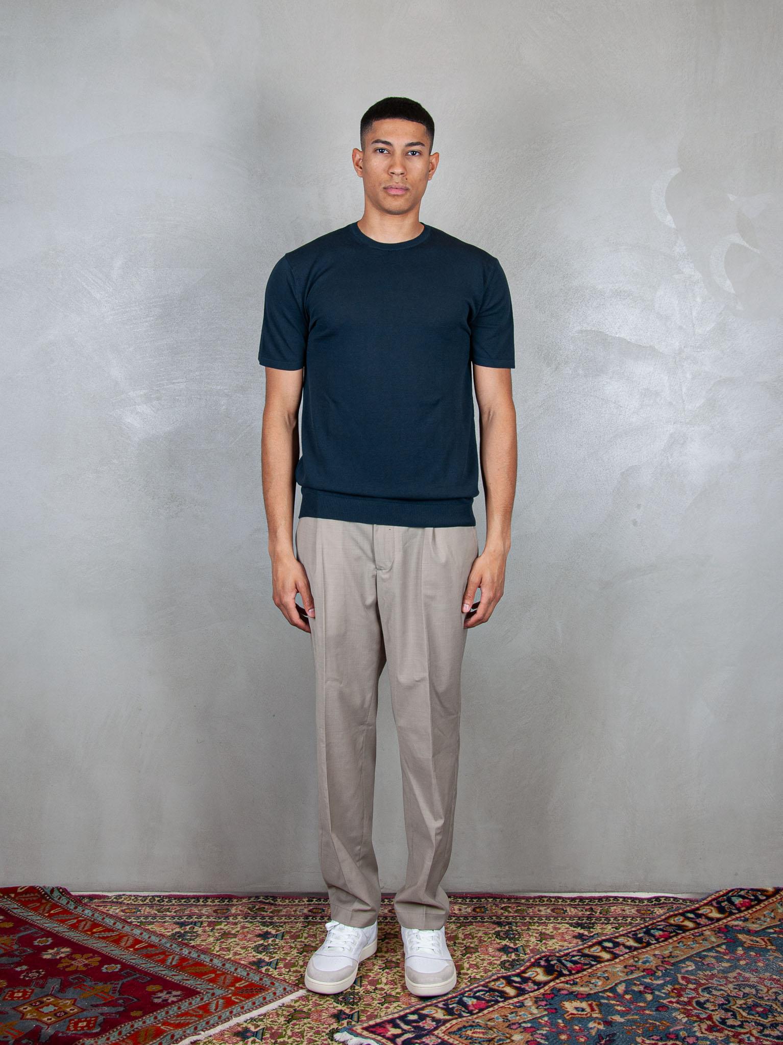 Knit T-Shirt SS 0307 23 Daniele Fiesoli 