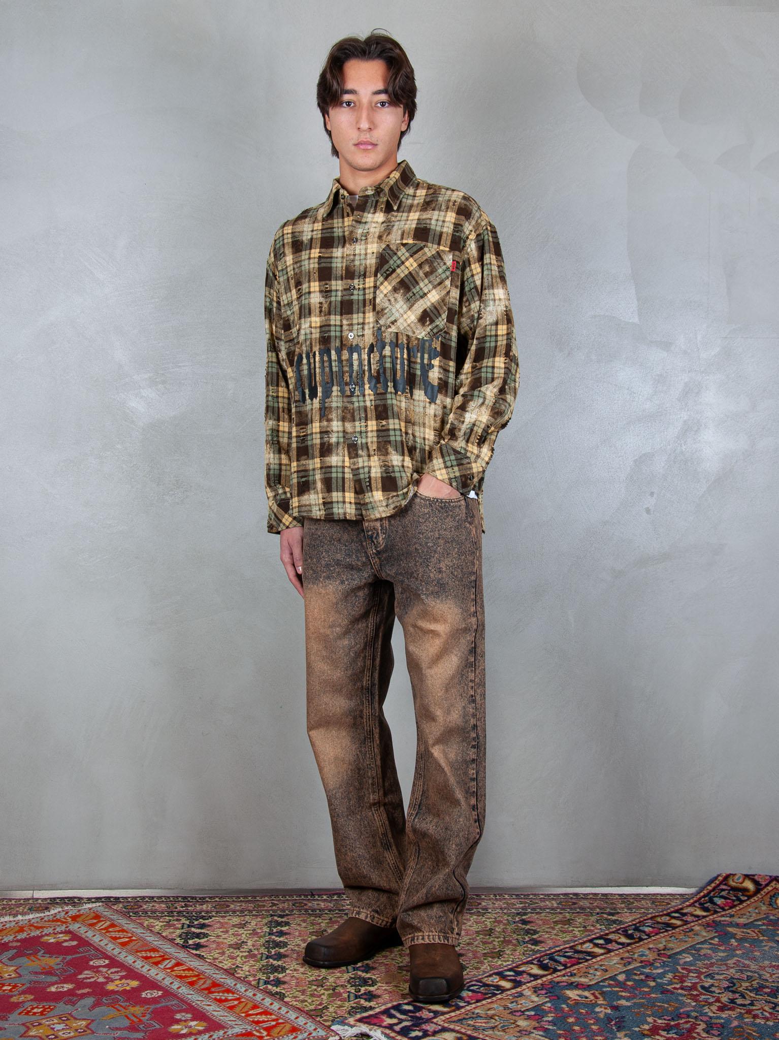 Acupuncture Camicia Punker Shirt PUNKER SHIRT KHAKI Acupuncture 