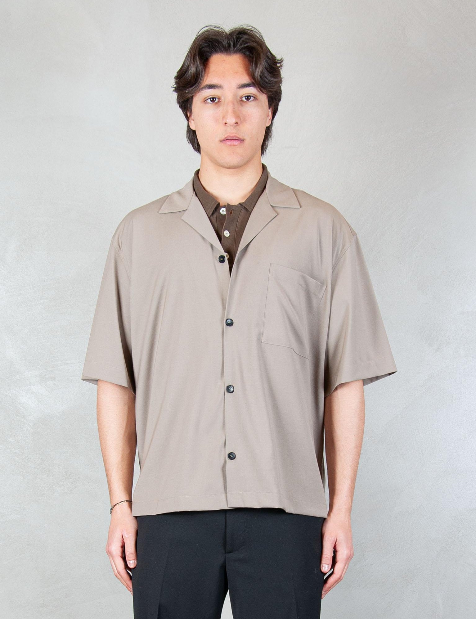 >Camicia CA3623 TAUPE I'm Brian 