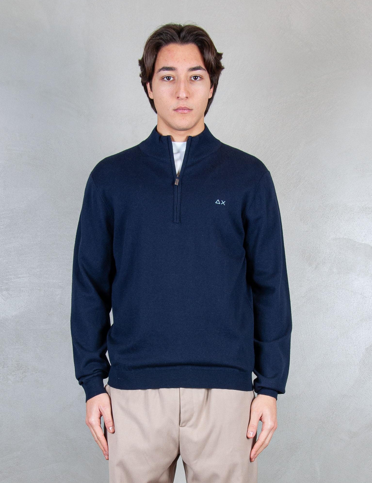 Sun68 Maglia Lupetto Zip K45107 07 Sun68 