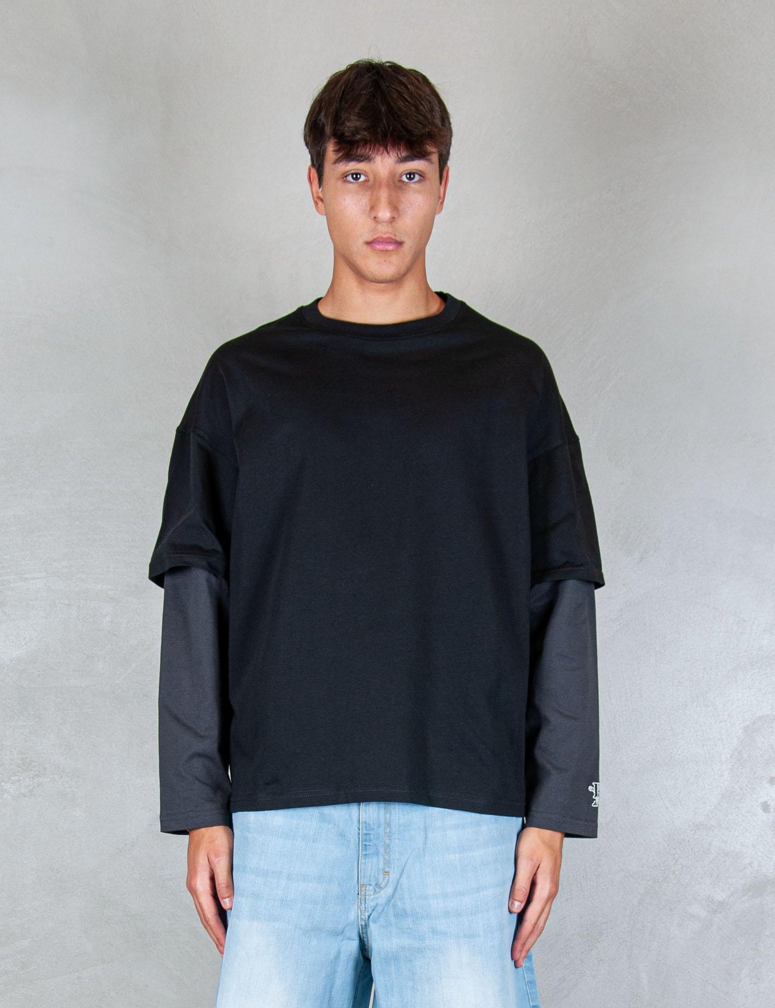 >Double Sleeve DOUBLE SLEEVE NERO Hi Five 