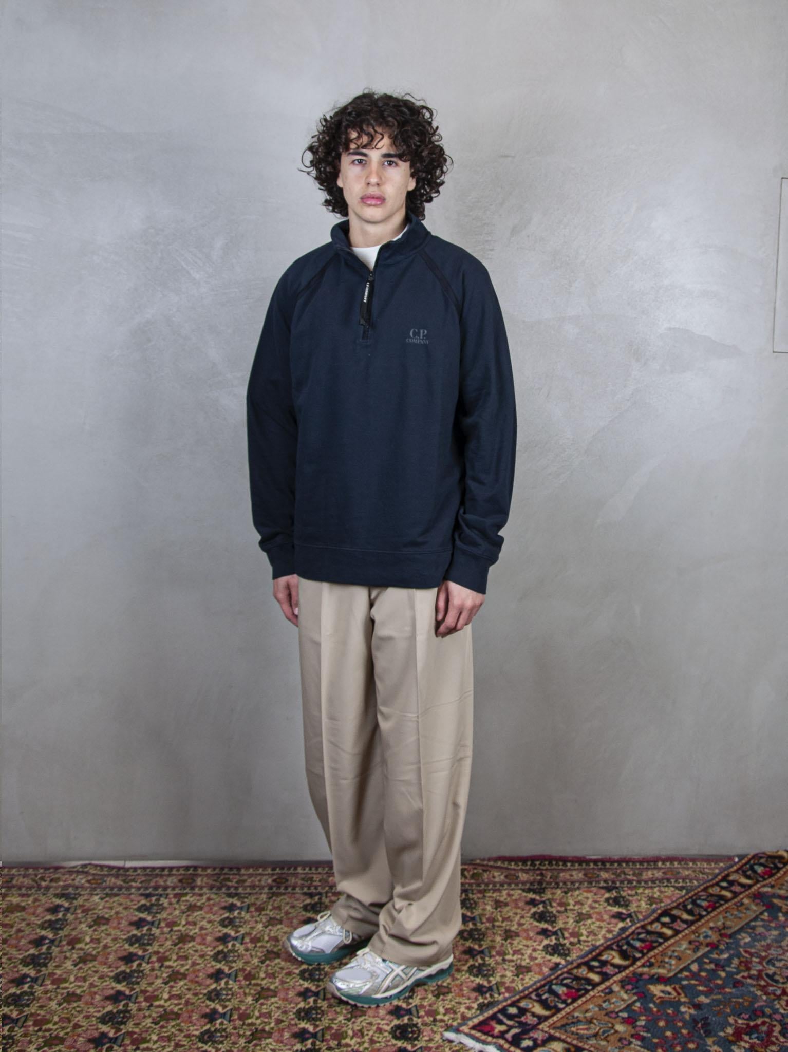 Polo Collar Light Fleece SS153A-2246G 888 C.P. company 