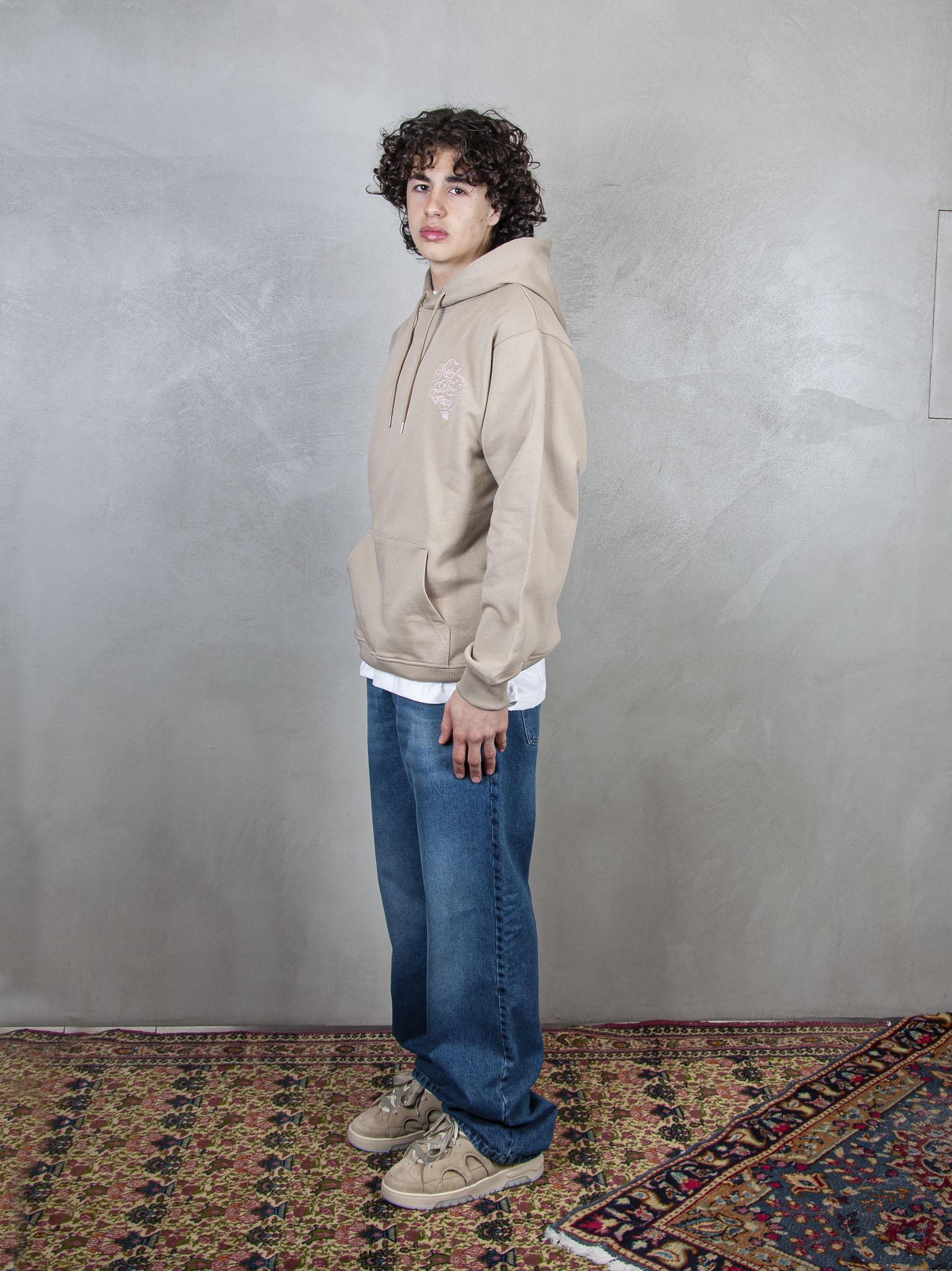 Drôle De Monsieur Felpa Le Hoodie Slogan Vignes HO175-CO127 BG Drôle De Monsieur 