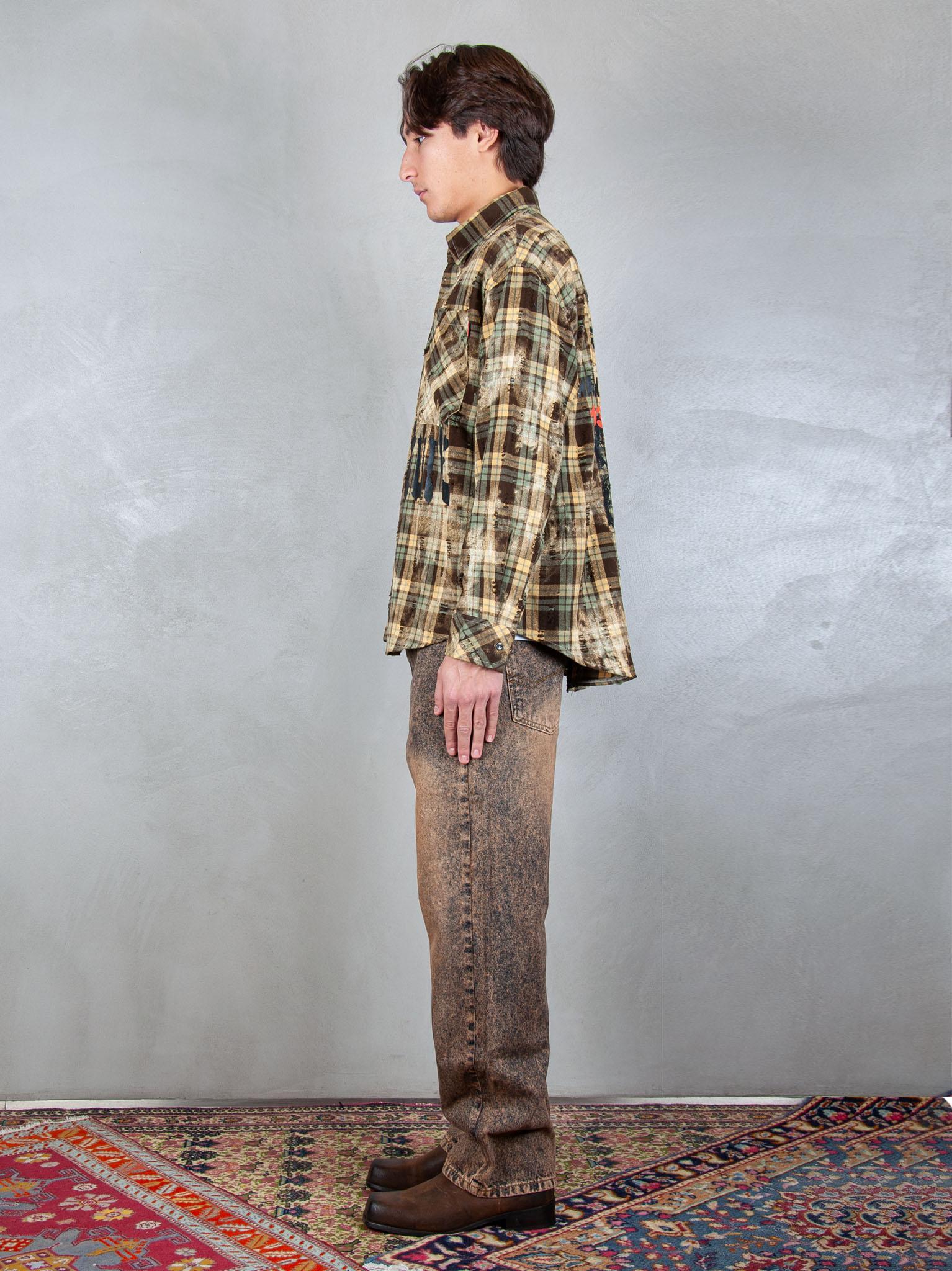 Acupuncture Camicia Punker Shirt PUNKER SHIRT KHAKI Acupuncture 