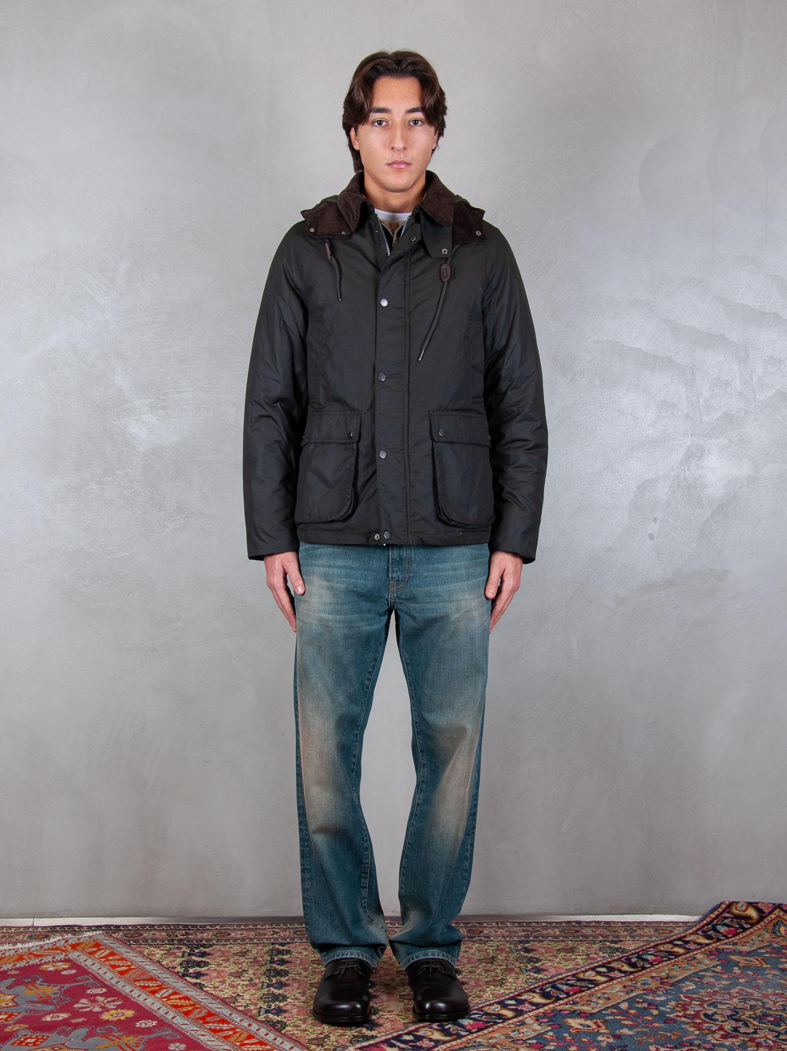 Giubbotto cerato GBI1075 VERDE Seinse 