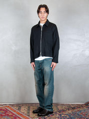 I'M Brian <BR/>Overshirt zip GIU3472 NERO I'm Brain 