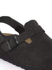 Birkenstock <BR/>Tokio Suede TOKIO SUEDE-BLACK Birkenstock 