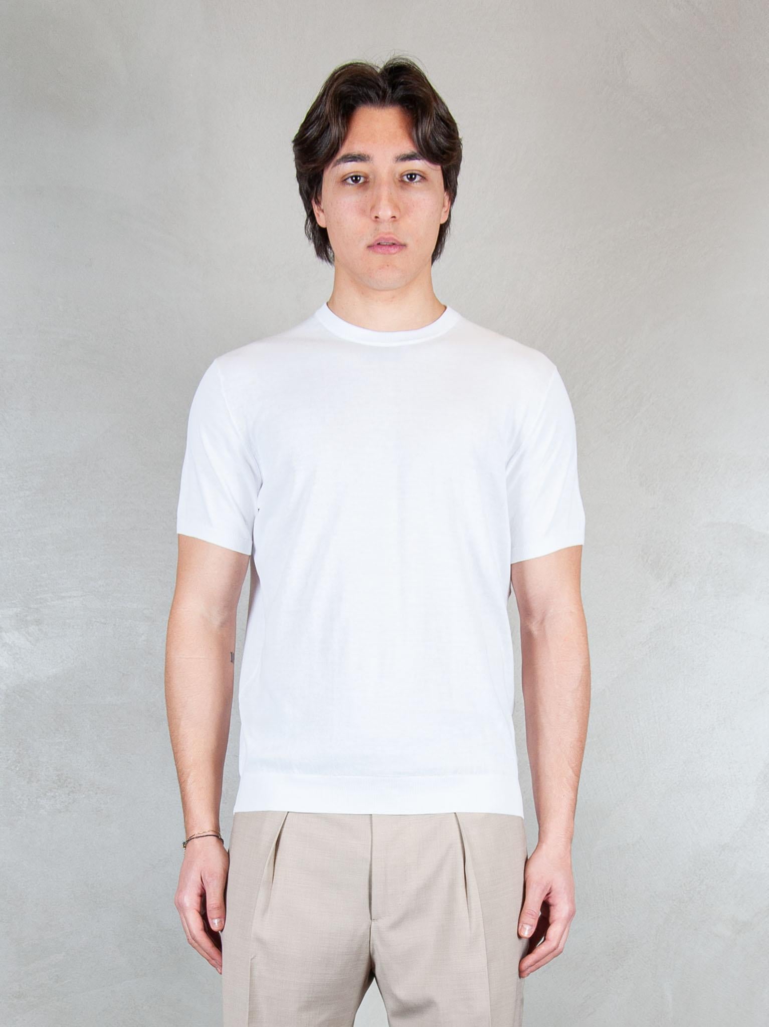 Raphael1966 Maglia Tshirt Cotone Crepe DK17003 BIANCO Raphael - Dkt 