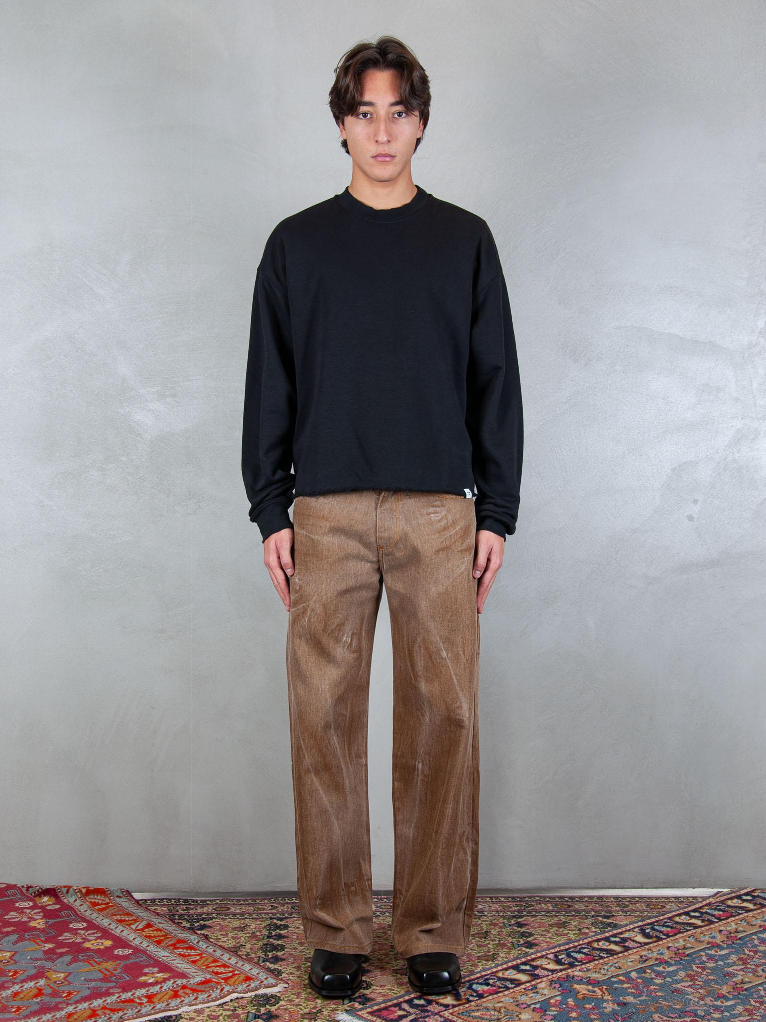 Woc felpa Tucson crewneck SW104FL NERO WOC 