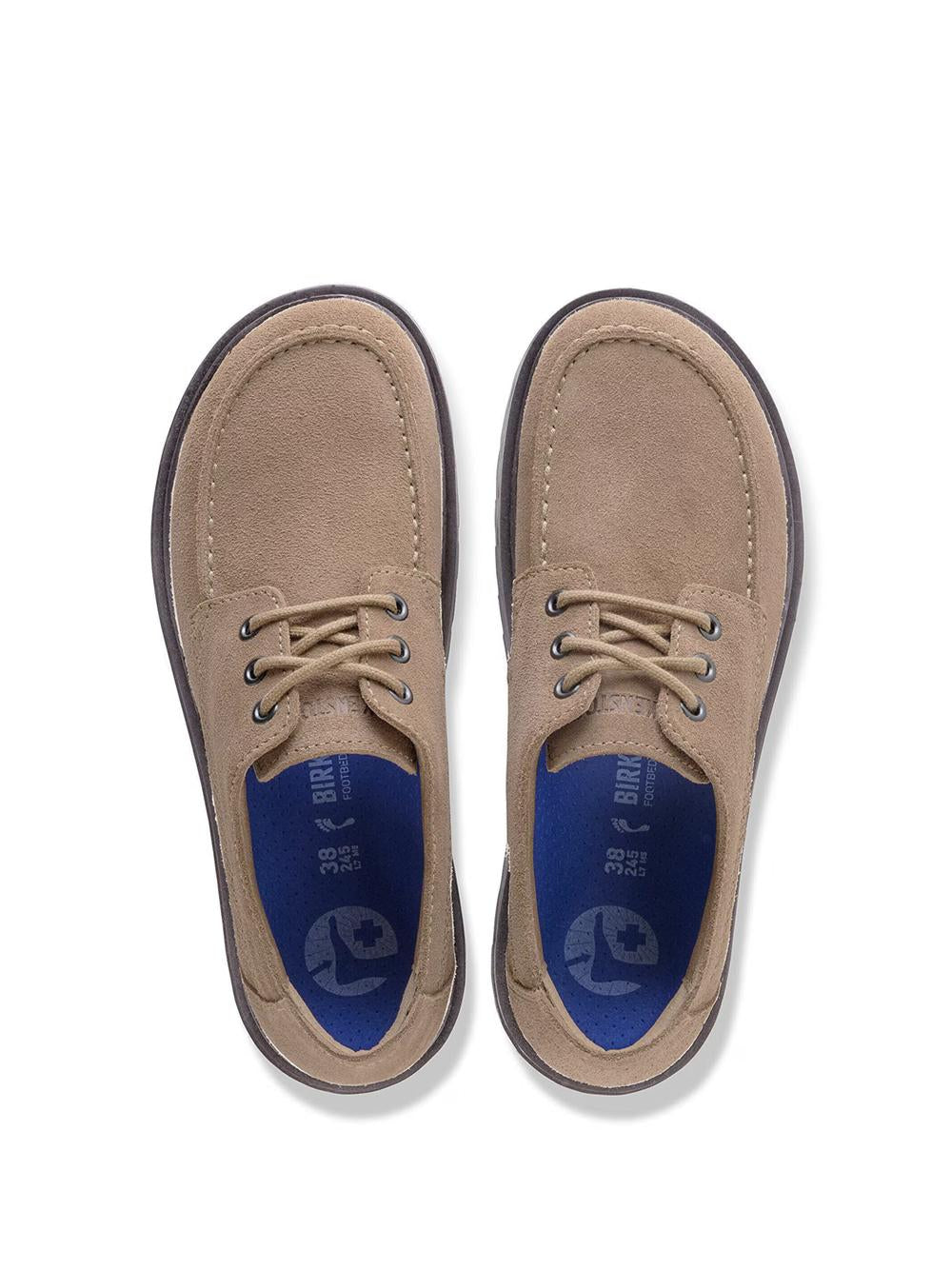 Birkenstock Highwood Moc HIGHWOOD MOC SUEDE LTHR-GRAY TAUPE Birkenstock 