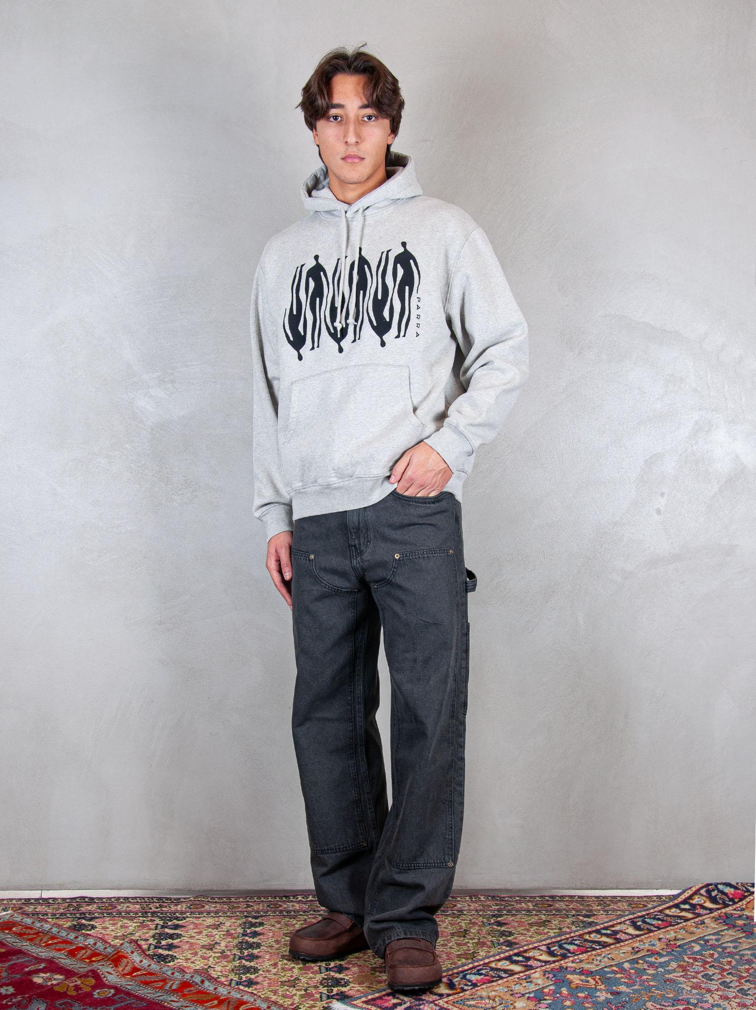 Parra Felpa Connected Guy hooded 54225 HEATHER GREY Parra 