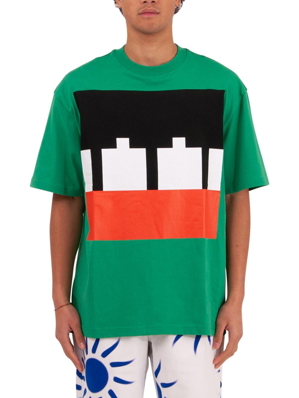 TTT T-Shirt Block Logo TS015 GREEN TTT 