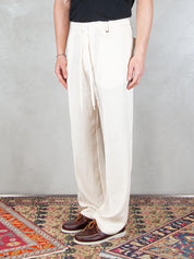 I'M Brian <BR/>Pantalone Coulisse PA3696 PANNA I'm Brian 