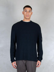 C.P. Company Maglia <BR/>Crewneck Fleece knit KN307A-006170A 999 C.P. company 
