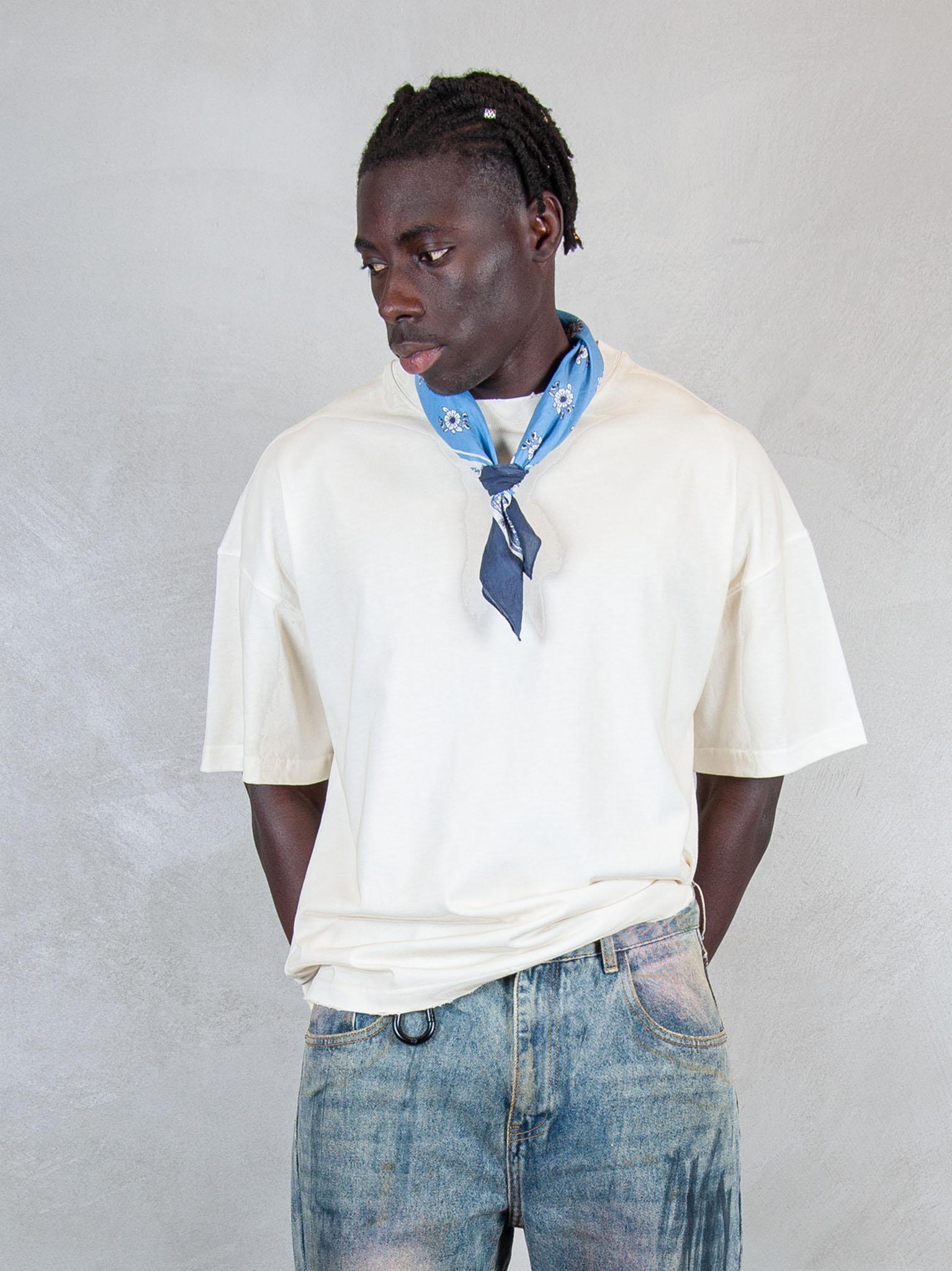 Hi Five Tshirt Vintage Wash Boxy VINTAGE WASH BOXY CREAM Hi Five 