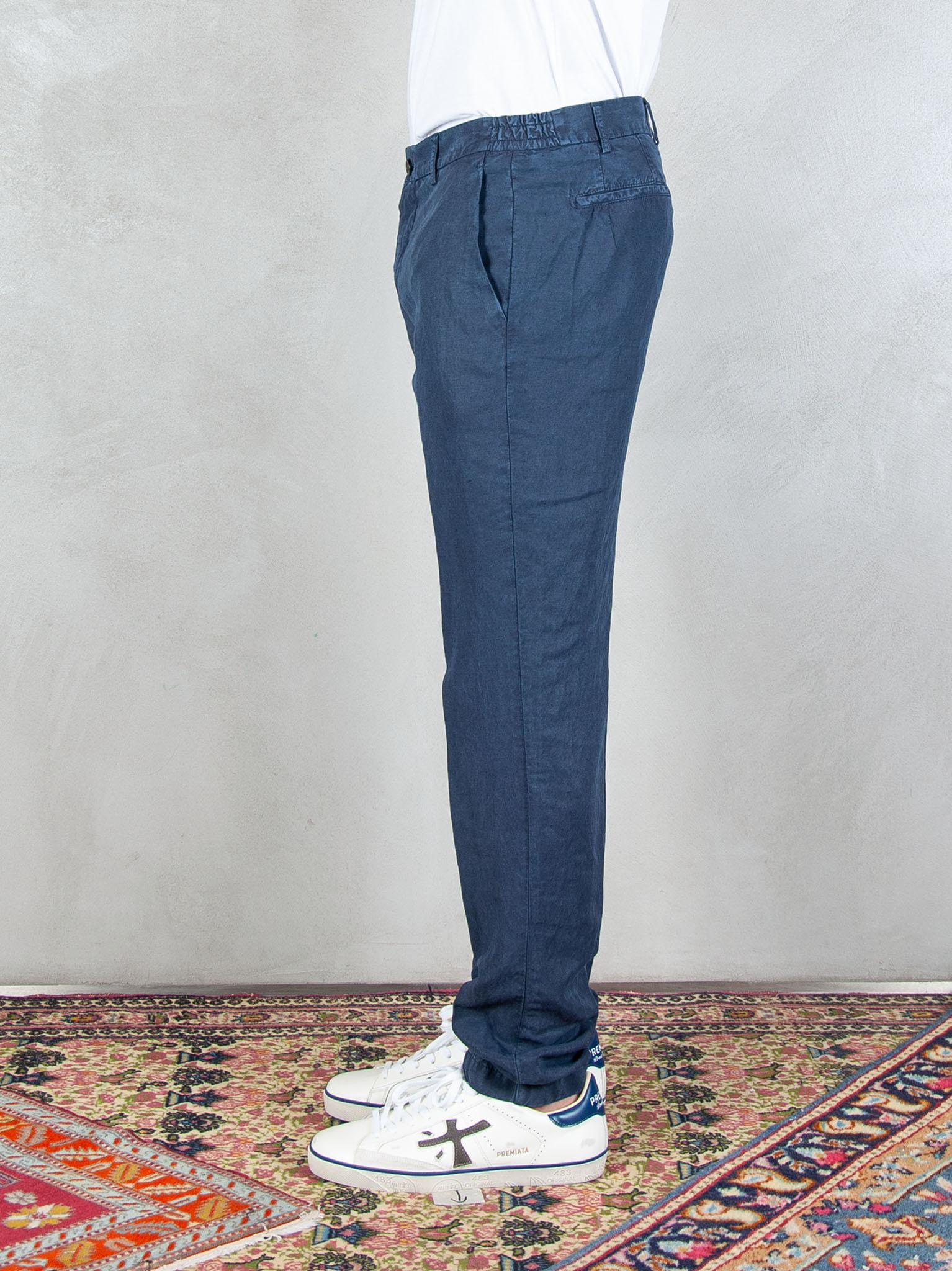 Berwich Pantaloni Morello MORELLOELAX O60760-INDIGO339 Berwich 