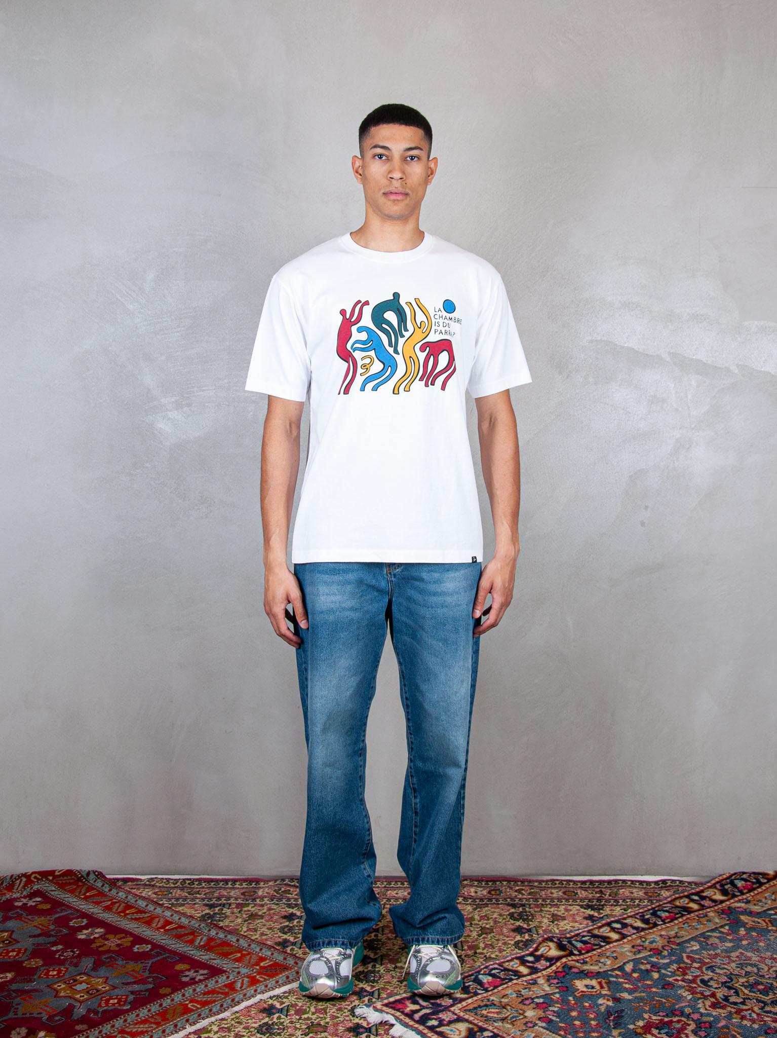 La Chambre Nuit T-Shirt 53106 WHITE Parra 