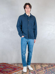 Chesapeak's Overshirt <BR/>Saint Malò SAINT MALO CTN/LIN-NAVY Chesapeak's 