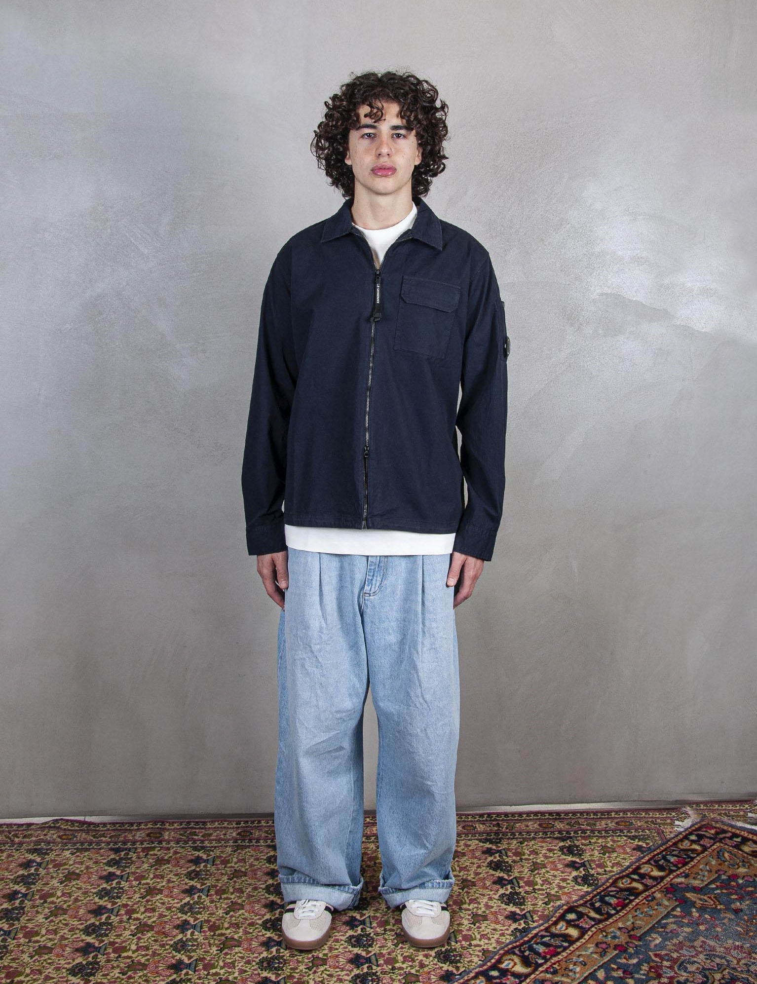 Overshirt Organic Gabardine OS124A-10143G 888 C.P. company 