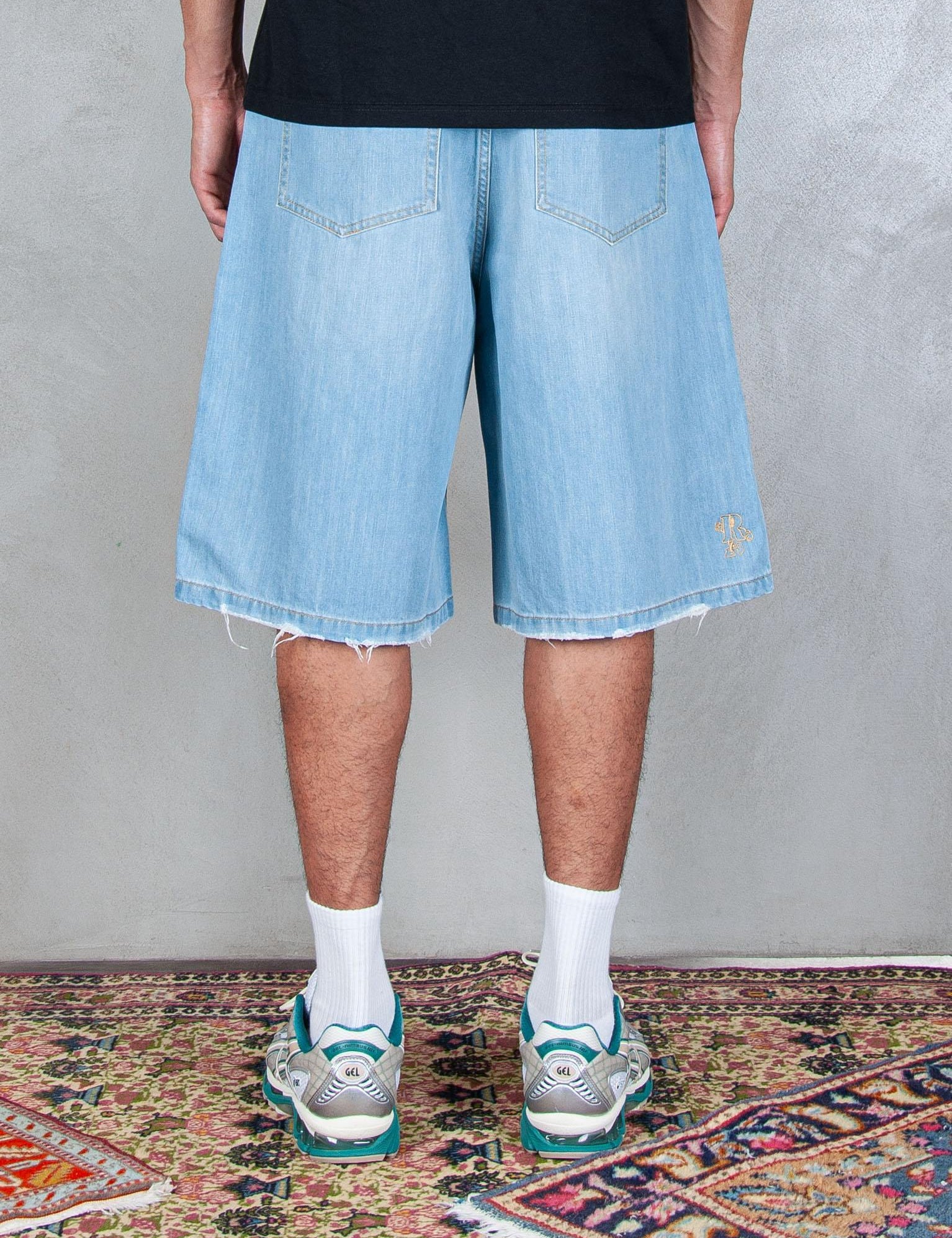 >B Short 5pocket B SHORT VINTAGE STONE Hi Five 