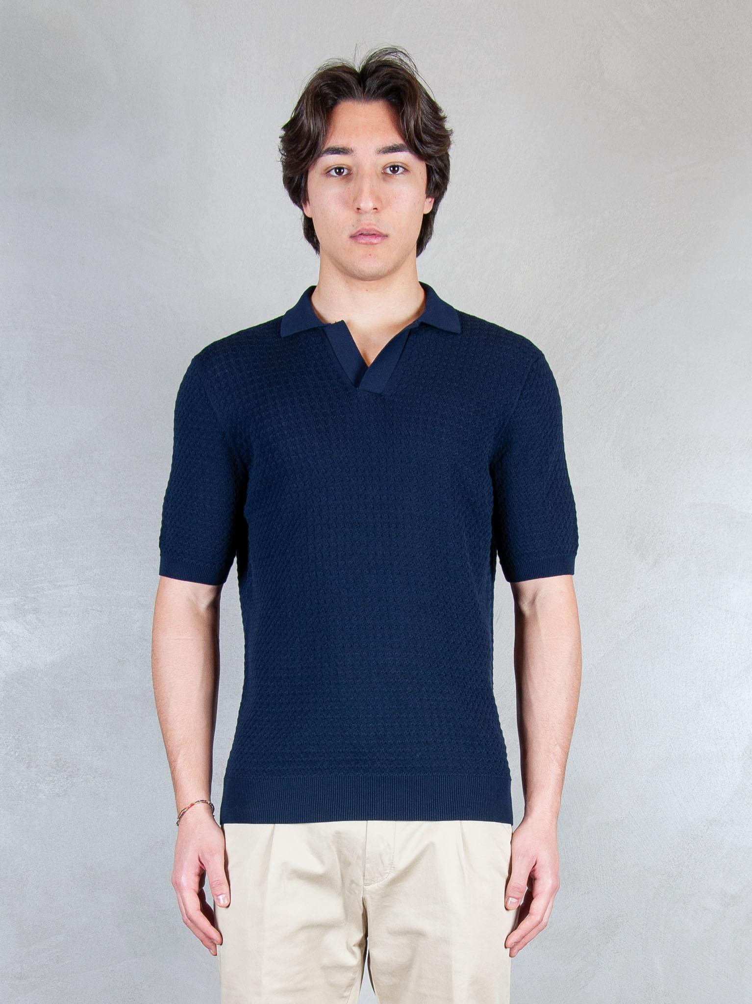 Luigi Gentile Maglia Polo Capri Aran Crochet LG1367 90 Luigi Gentile 