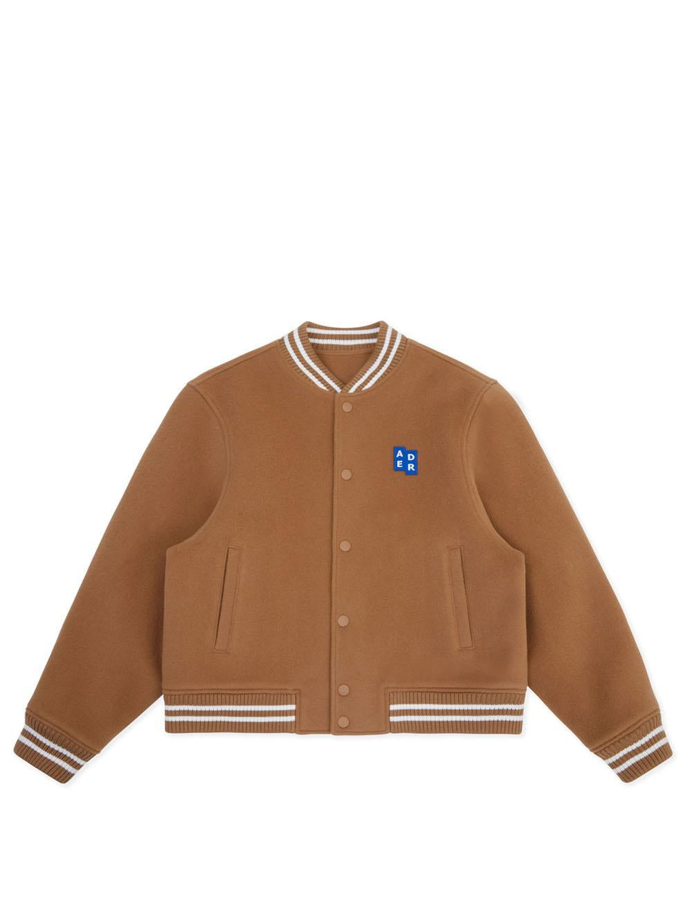 Ader Error Giubbotto College Bomber BM42FYJK0504 CM-CAMEL Ader Error 