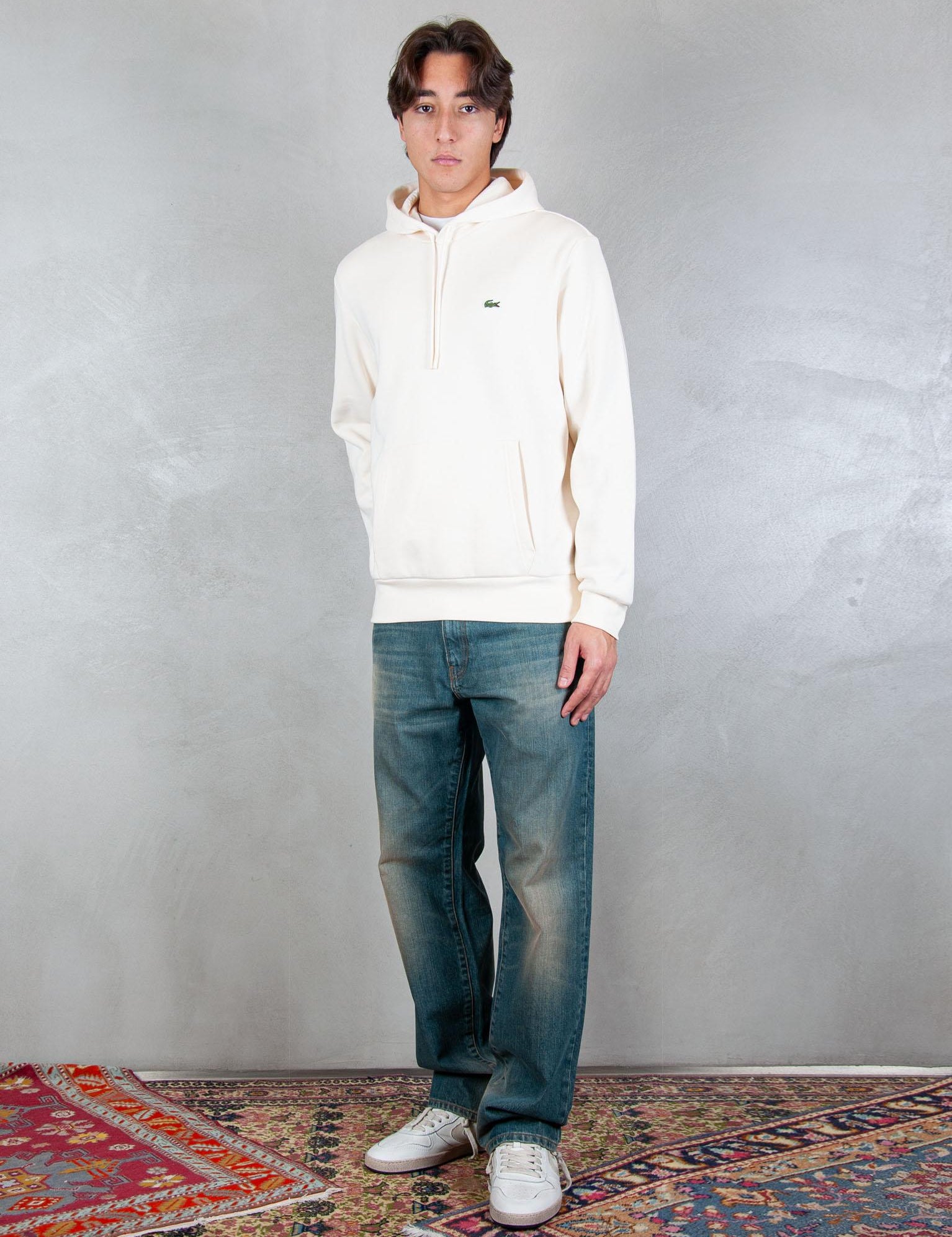 >Felpa cappuccio SH9623 XFJ Lacoste 