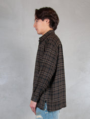Hi Five Camicia <BR/>Mauder shirt MAUDER CHECK BROWN Hi Five 