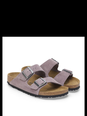 Birkenstock <BR/>Arizona Suede ARIZONA SUEDE FADED PURPLE Birkenstock 