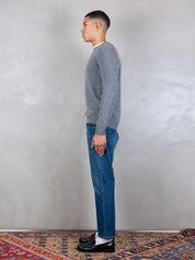 Luigi Gentile Maglia <BR/>Girocollo Treccia LG1202 04 Luigi Gentile 