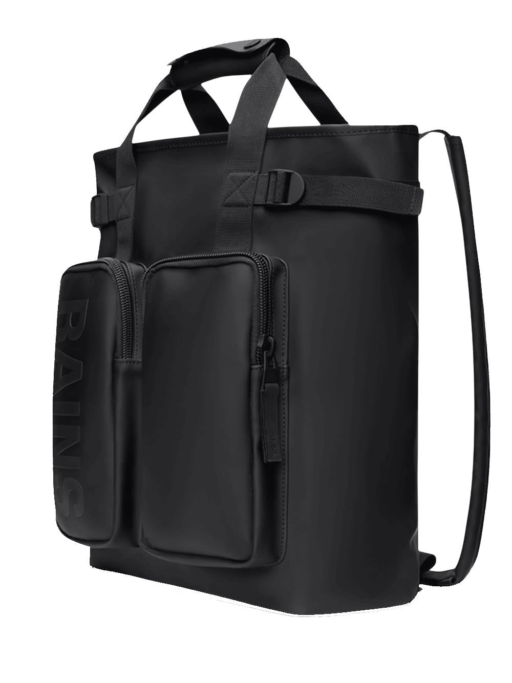 Rains zaino Texel Tote Backpack TEXELTOTE BACKPACK BALCK Rains 